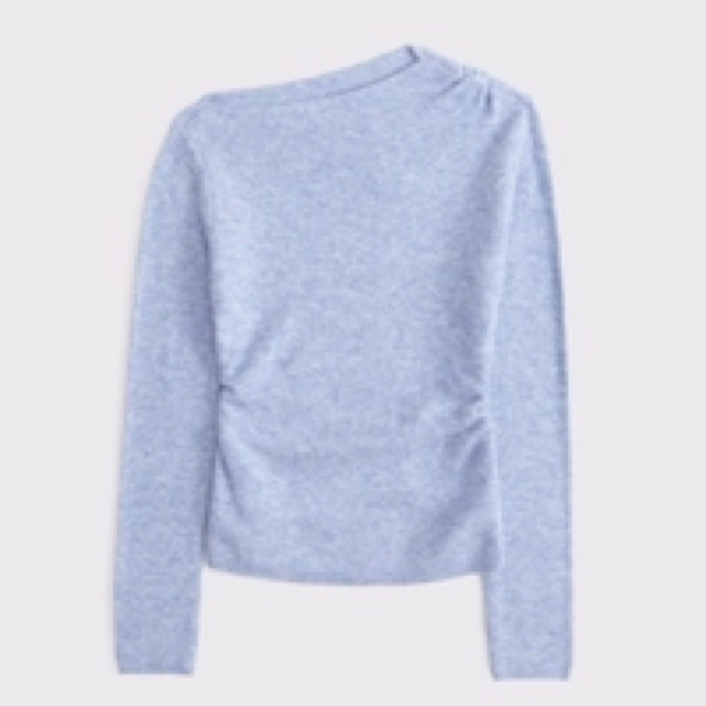 Abercrombie & Fitch Asymmetrical Draped Sweater